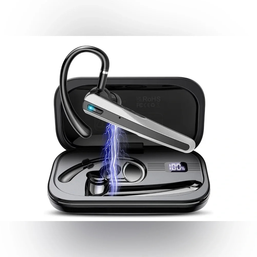 Wireless Bluetooth Headset - Black